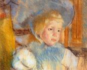 玛丽 史帝文森 卡萨特 : Simone in Plumed Hat